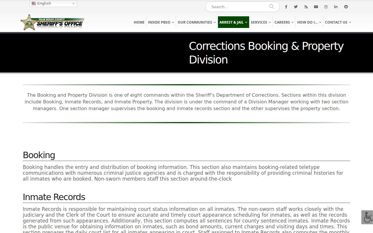 Palm Springs residents directory sheriff records