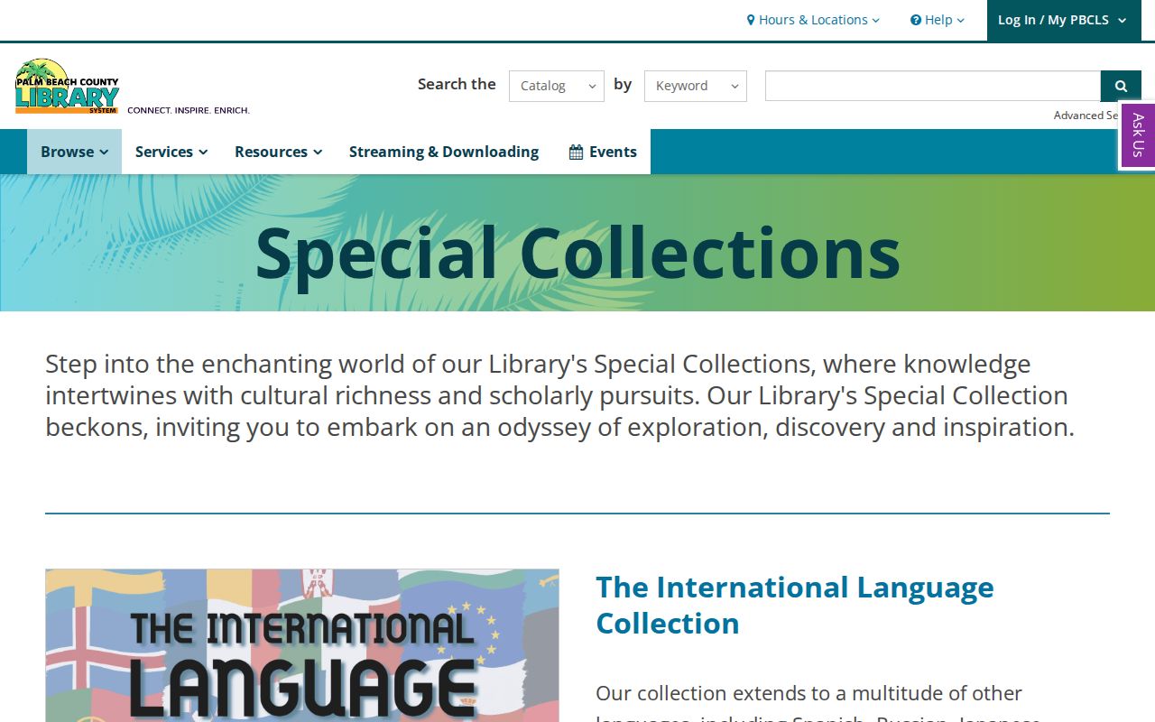 Palm Springs city directory research through Main Library Special Collections